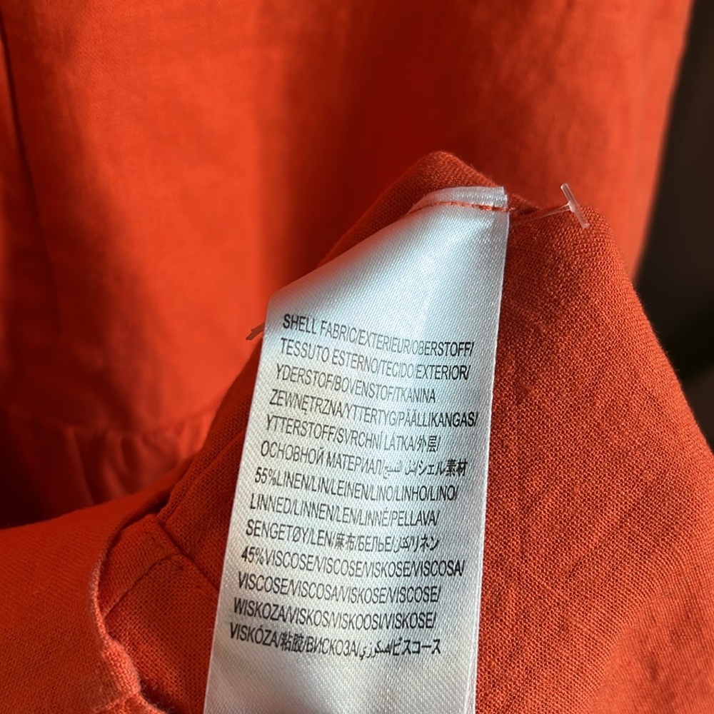 FARM Rio Orange Midi Sundress - Picture 8 of 13